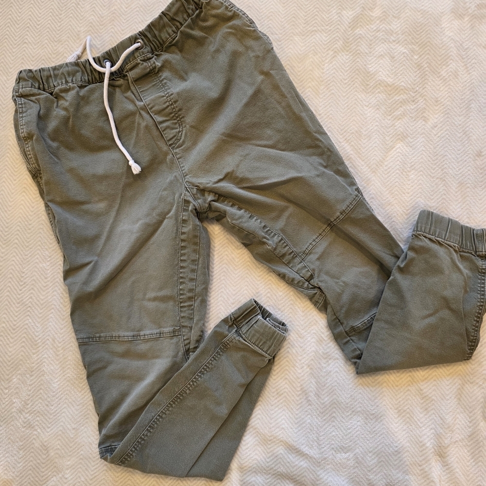 Divided Olive Green Joggers